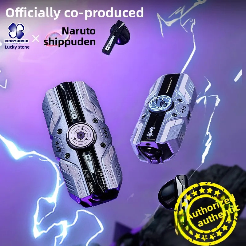 Fones De Ouvido Bluetooth Giratórios Naruto Kaminari Denki C - Imagem 6