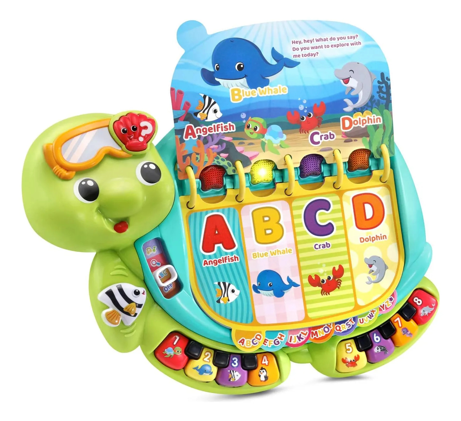 Livro Didático Interativo Vtech Touch And Teach Sea Turtle.. - Imagem 3