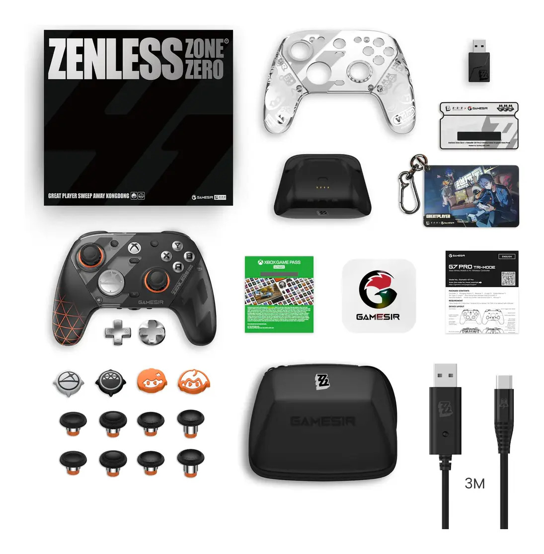 Controle Gamesir G7 Pro Zenless Zone Zero Preto - Imagem 2
