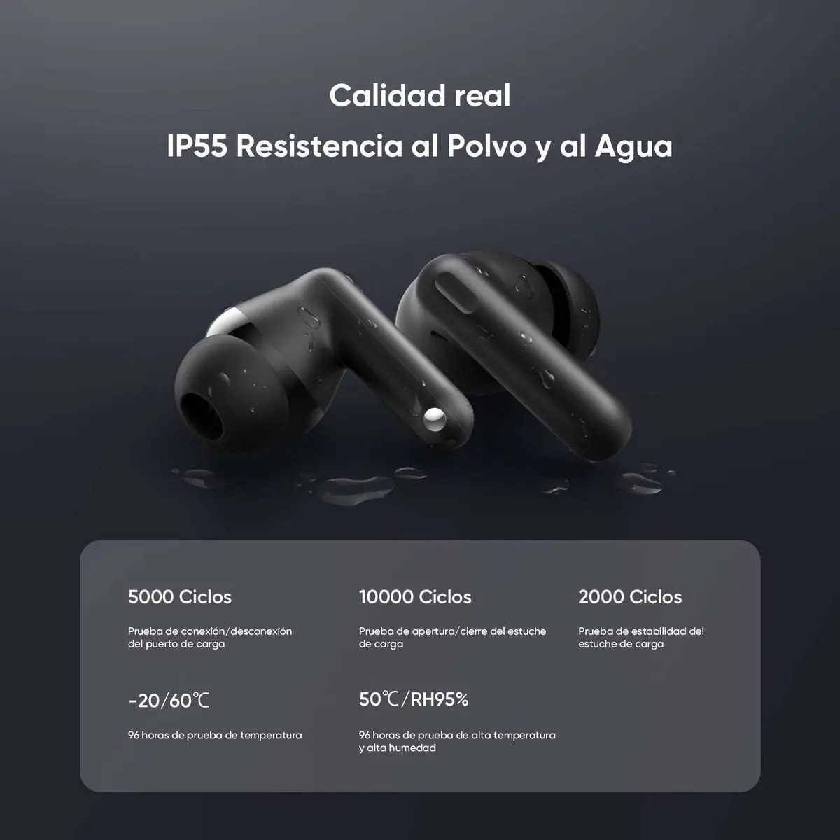 Realme Buds T310 Audífonos Inalámbricos 46db Anc - Imagem 9