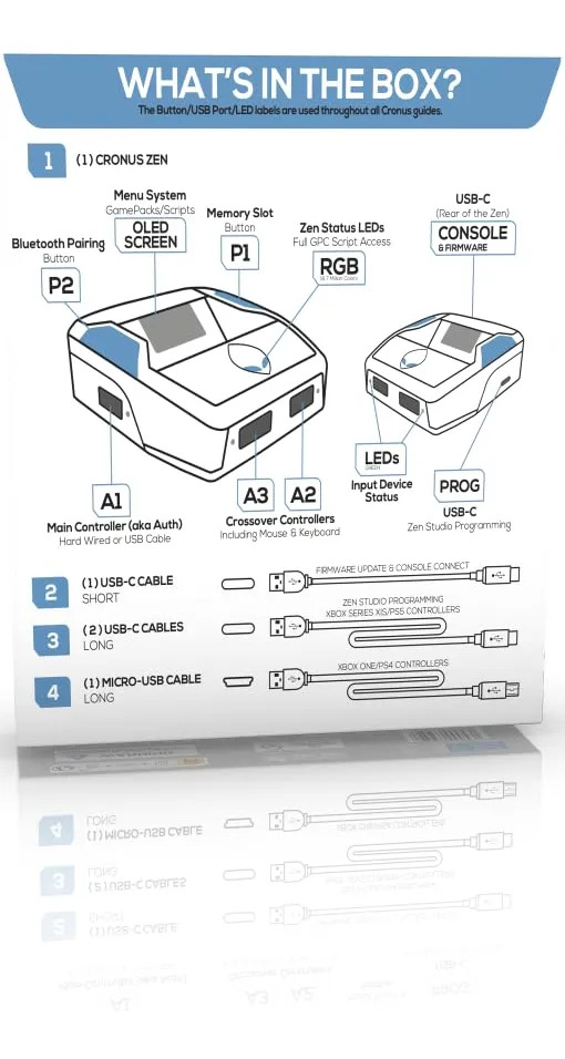 Emulador De Controlador Cronus Zen Para Xbox Playstation P - Imagem 3