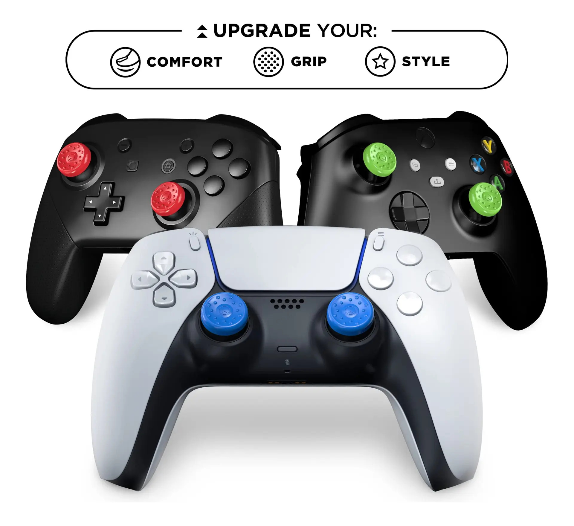Thumb Grips Kontrolfreek Antiderrapante Universal Pacote - Imagem 2
