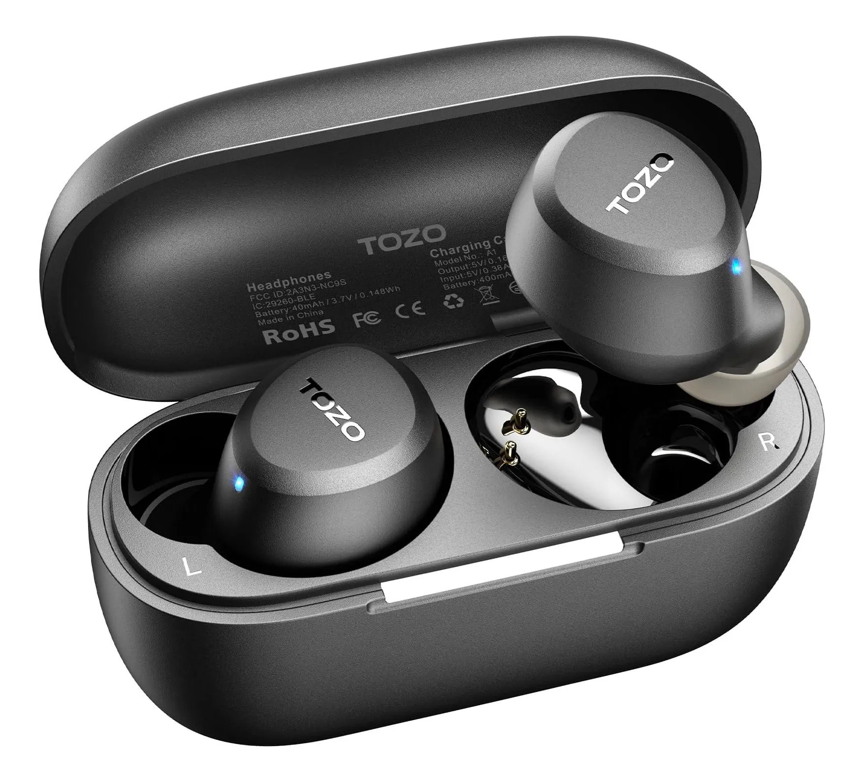 Fones De Ouvido Sem Fio Bluetooth Tozo A1 0053 Kg Leve