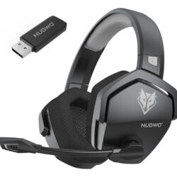 Fones de ouvido Gamer Nubwo G06 Gamer 2.4ghz Usb Bluetooth 5.3 Wireless Latencia Baja 23ms Sonido 7.1 Bateria 100h para PC/PS4/PS5/Xbox