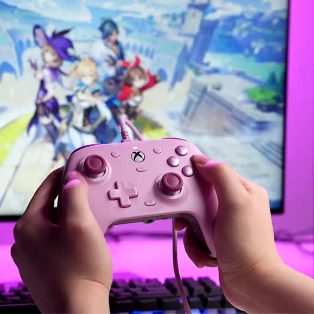Controle GameSir G7 SE com Fio para Xbox One Series S X PC Hall Effect Botões Mecânicos Cor Roxa - Imagem 11