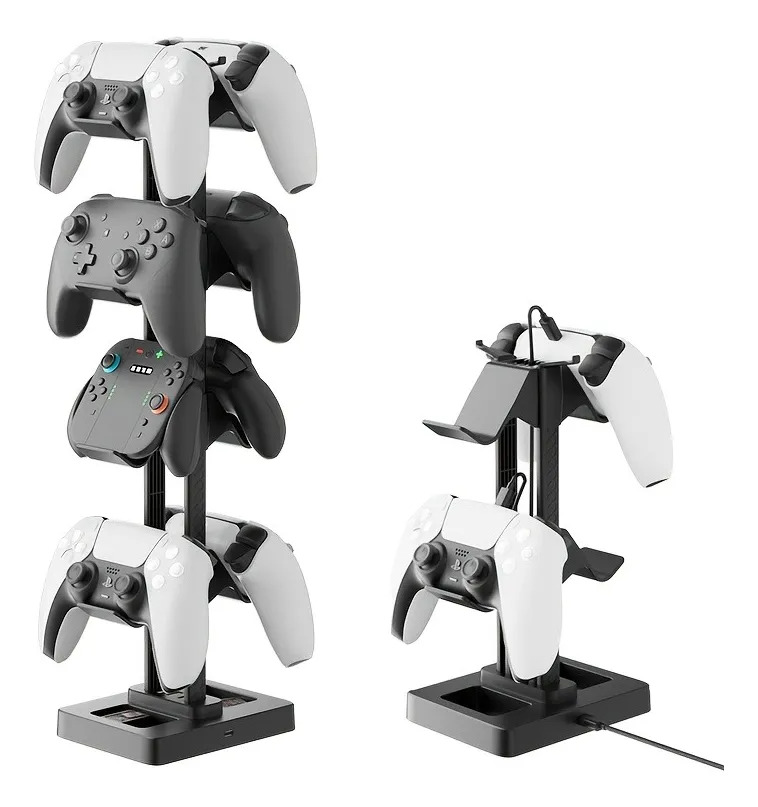 Suporte 4 Níveis Controles Headset Ps5 Xbox Switch