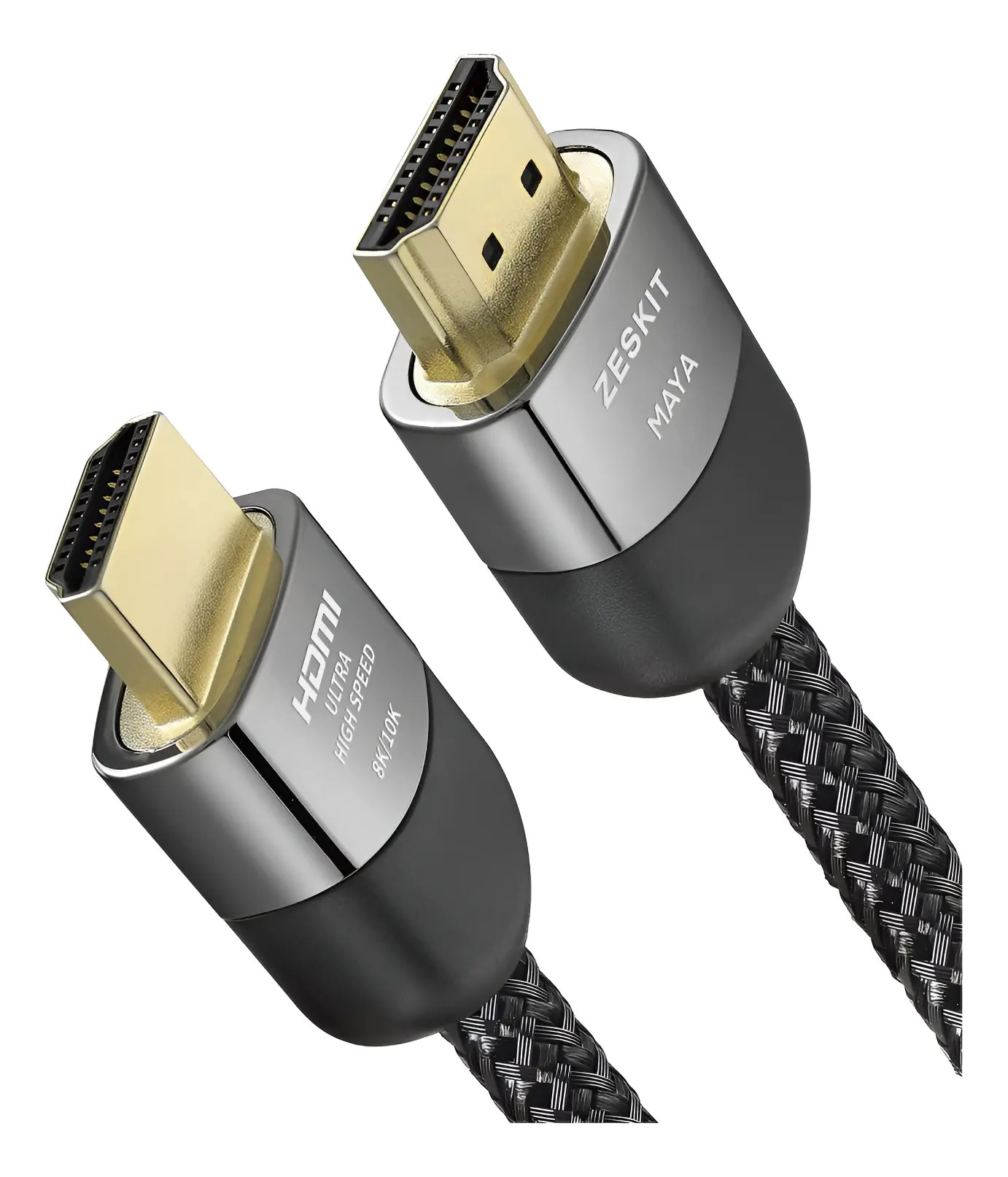 Cabo Hdmi Certificado Pela Zeskit 8k 2.1 48 Gbps 15 Pés Sér