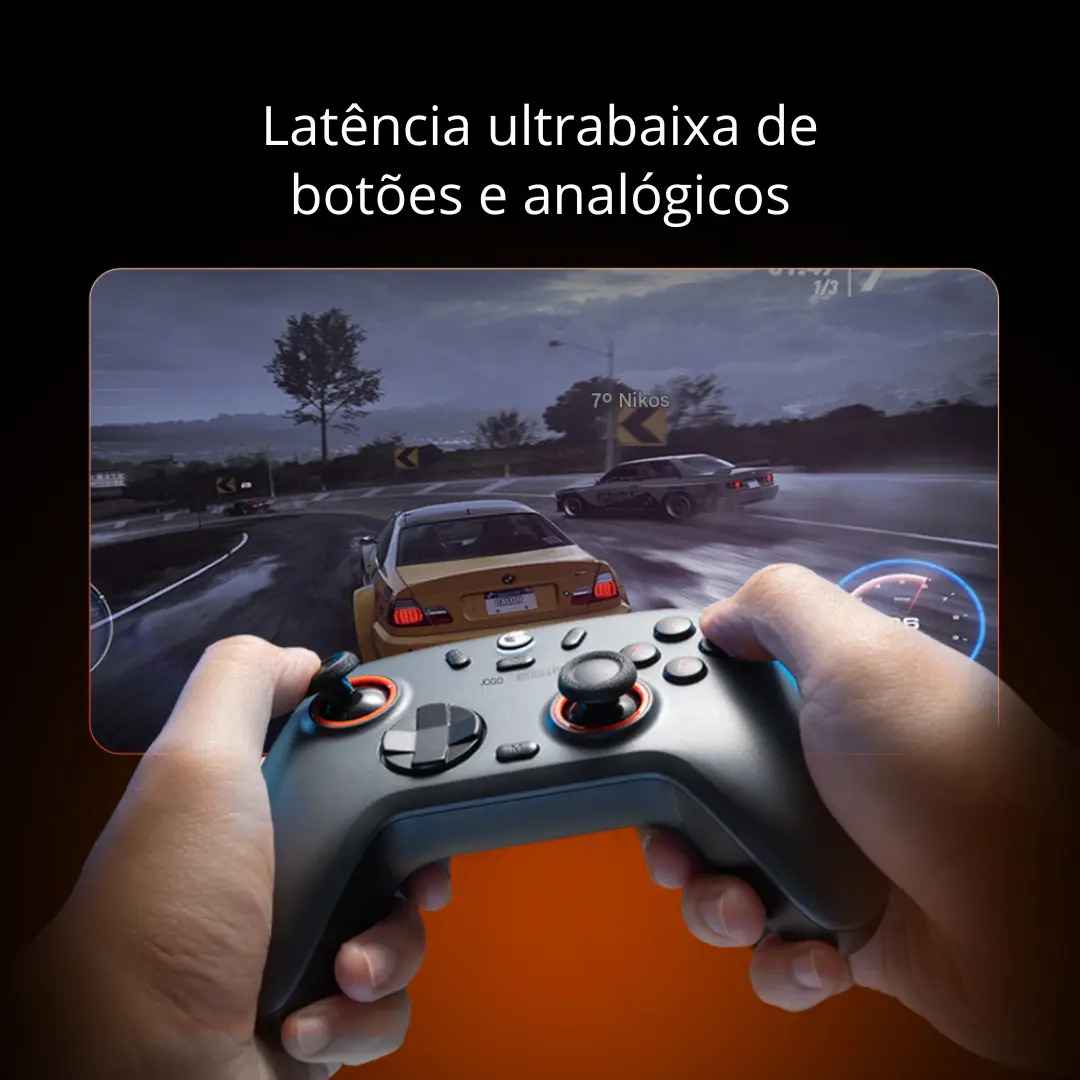 Controle Gamesir Nova Lite 2 Sem Fio Pc Switch Celular Hall - Branco - Imagem 5