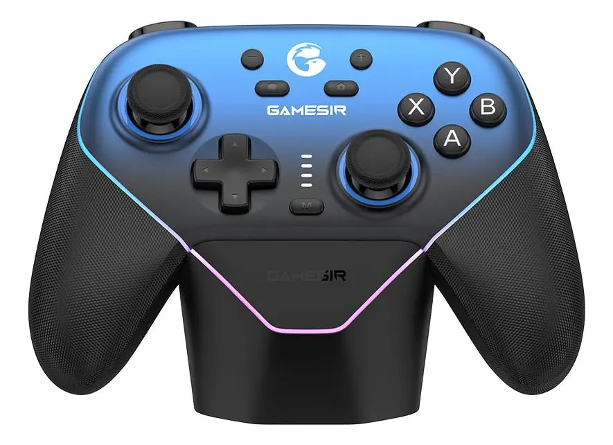 Controle Gamesir Super Nova Sem Fio Para Pc Switch iOS Android Celular Hall Effect Anti Drift RGB Preto