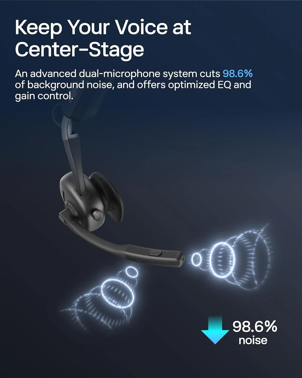 Shokz New Openmeet - Auscultadores Abertos Para Computador C - Imagem 4