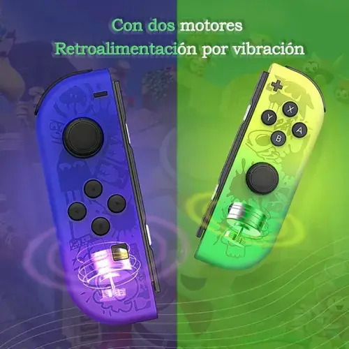 Controle Joy-Con Sem Fio Para Nintendo Switch OLED Verde - Imagem 3