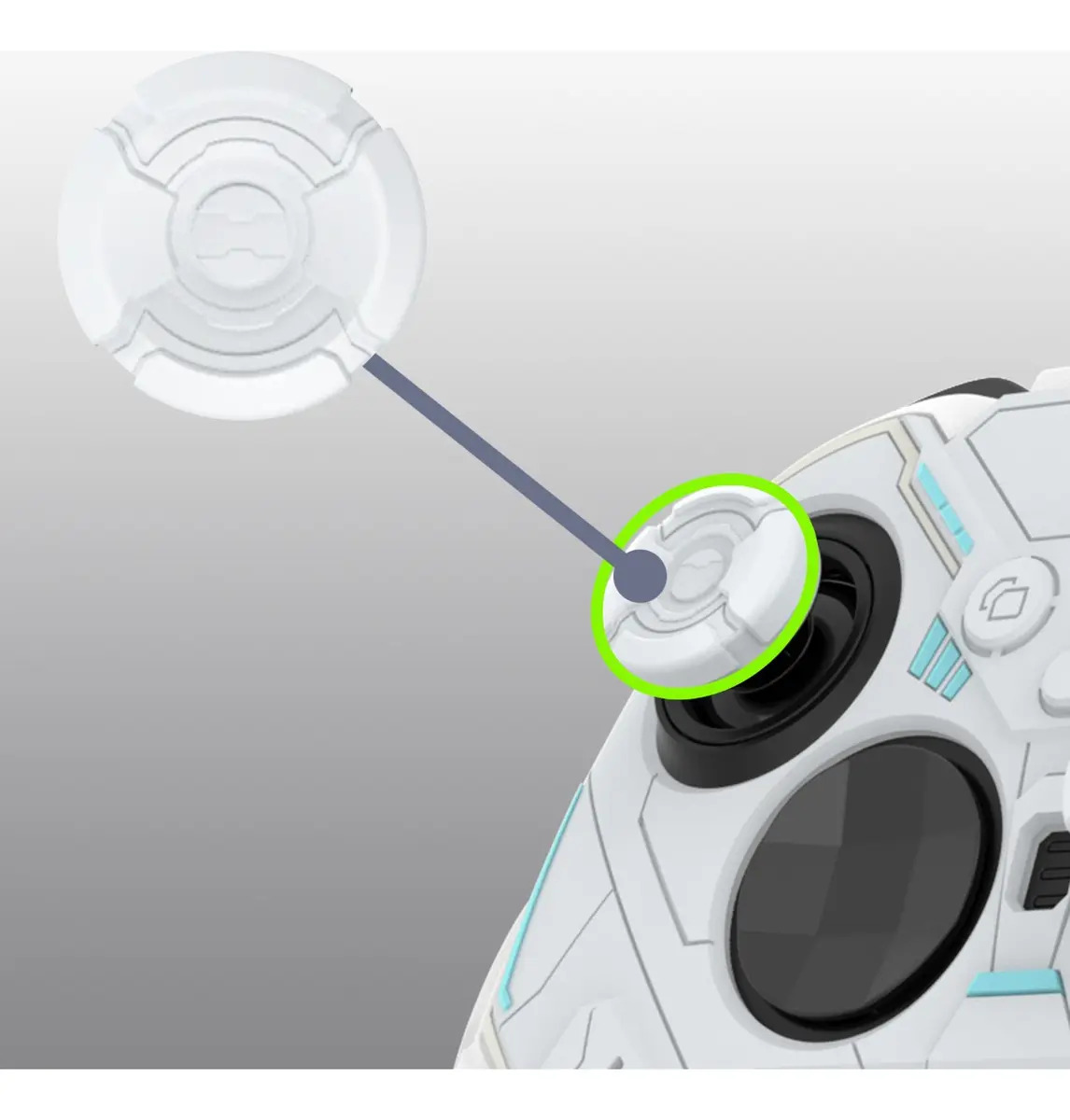 Capa De Silicone Para Xbox Elite Series 2/core-stellar Mecha - Imagem 20