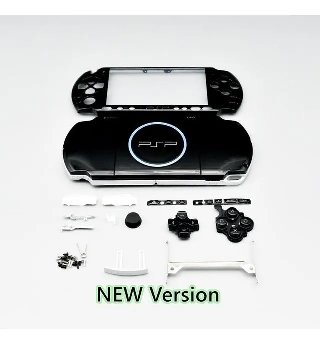 Capa Completa Com Kit De Botões Para Console Psp3000