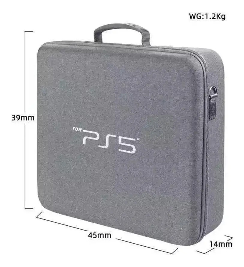 Bolsa De Armazenamento De Console De Jogos Portátil Para Ps5 - Imagem 7
