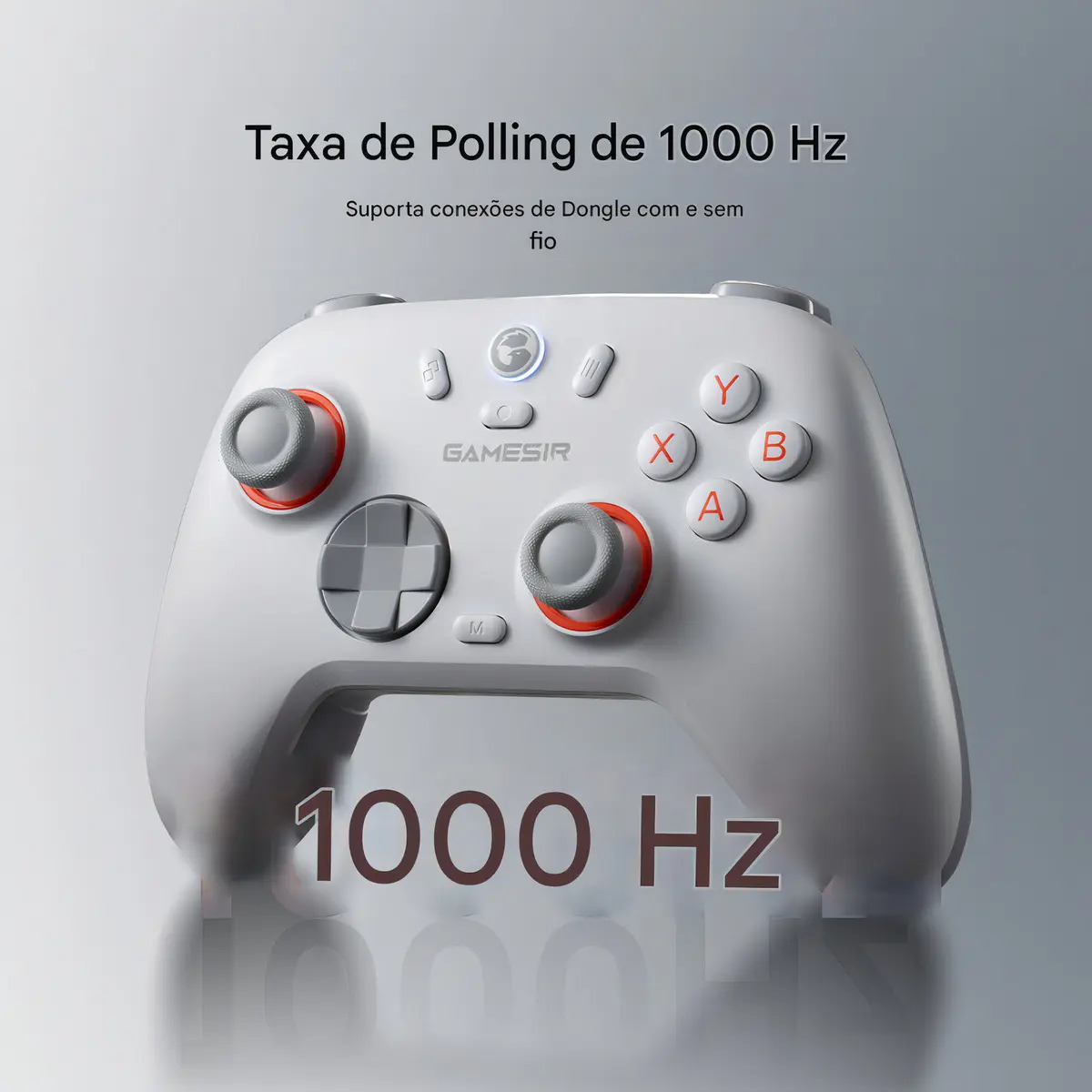 Controle Gamesir Nova Lite 2 Sem Fio Pc Switch Celular Hall - Branco - Imagem 6