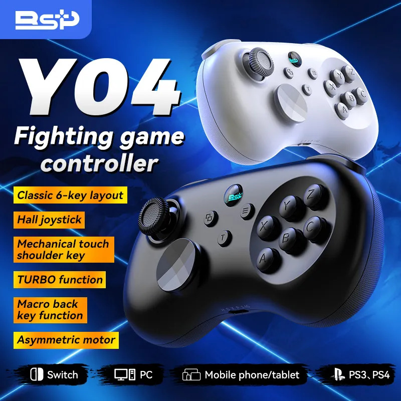 Controle De Videogame Sem Fio 6 Botões Retrô - Imagem 2