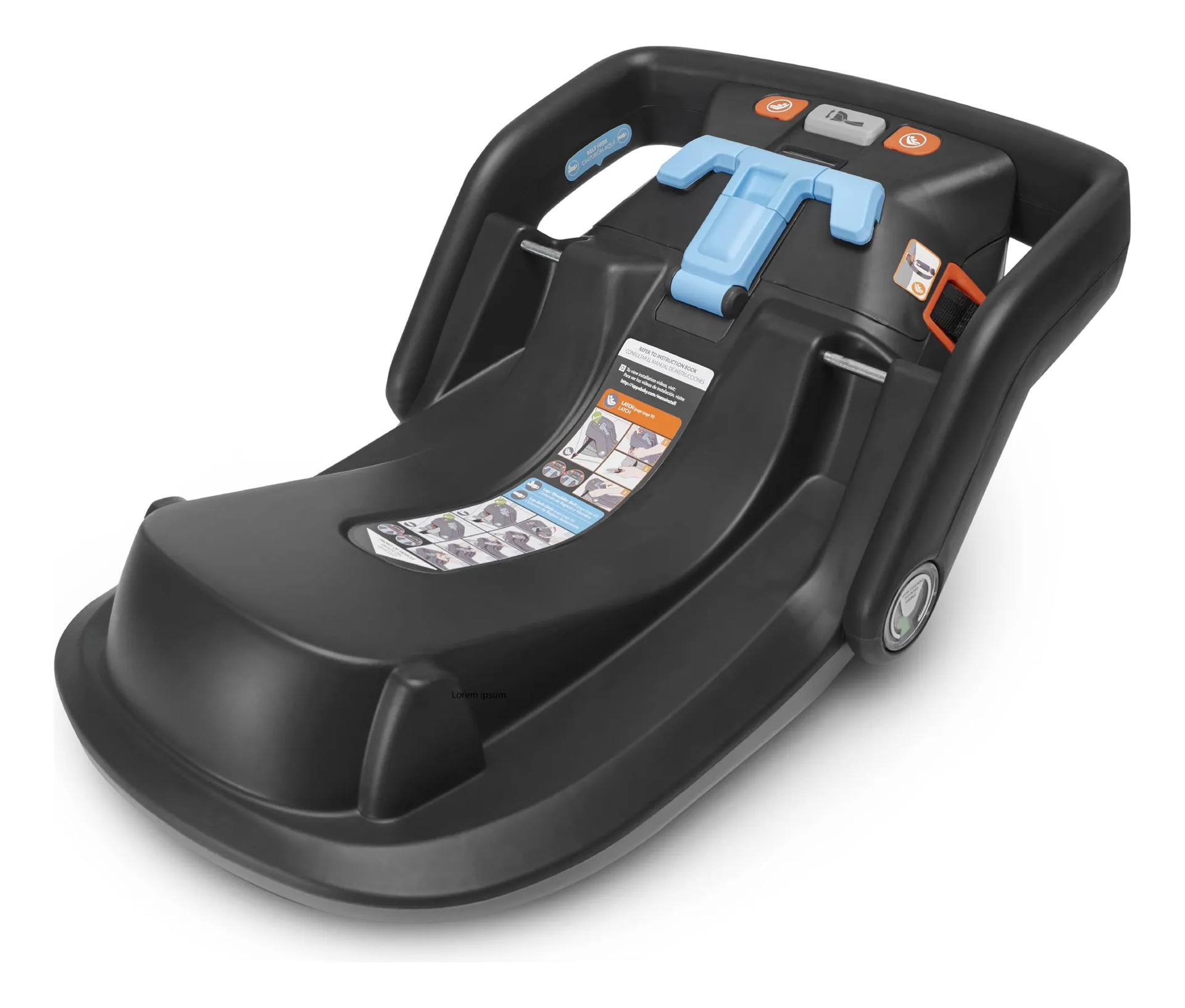 Base De Assento De Carro Infantil Uppababy Mesa V2 V3 Preto
