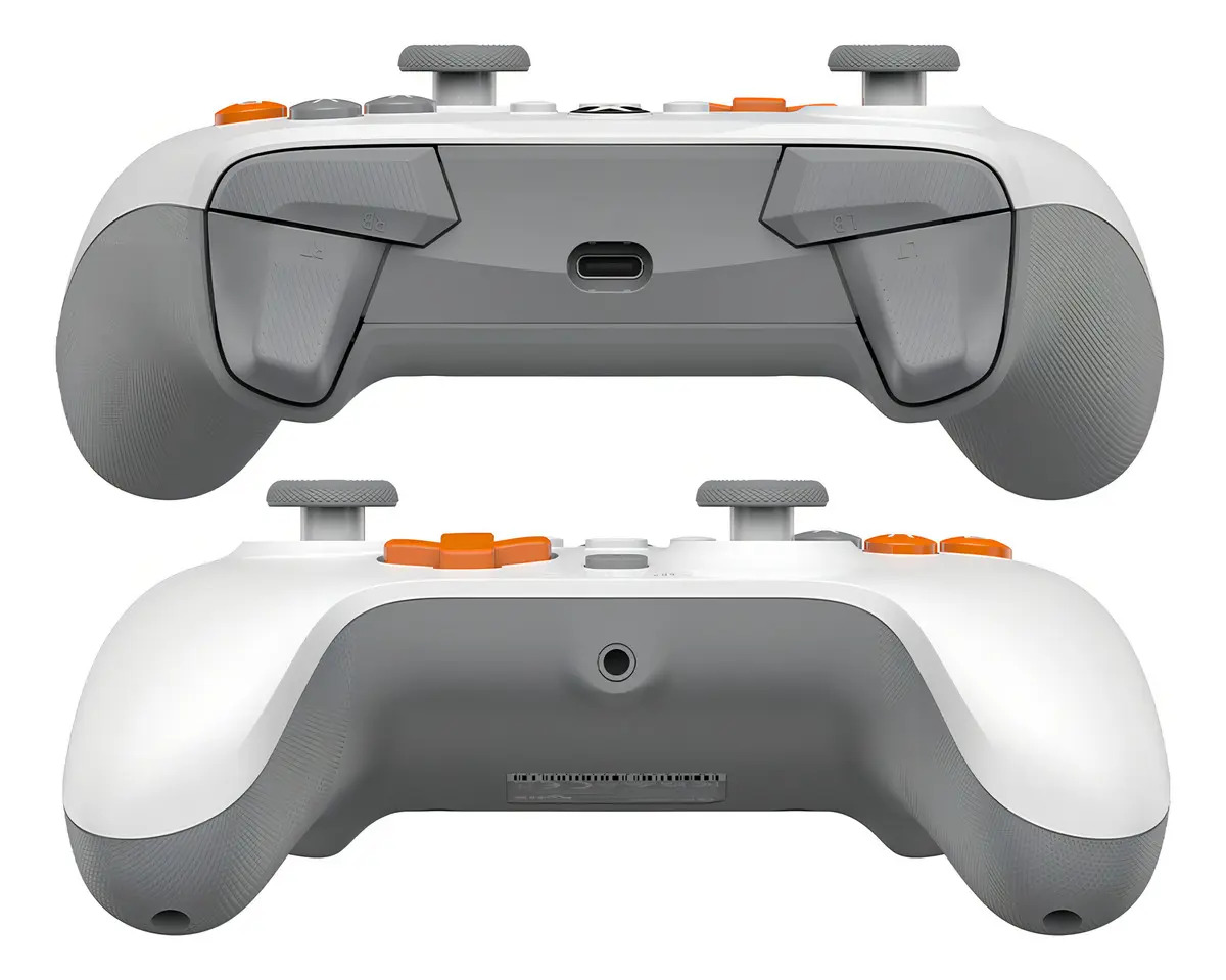 Controle Gamesir T7 com Fio para PC Xbox One Series S X Efeito Hall Stick Anti Drift Branco - Imagem 9