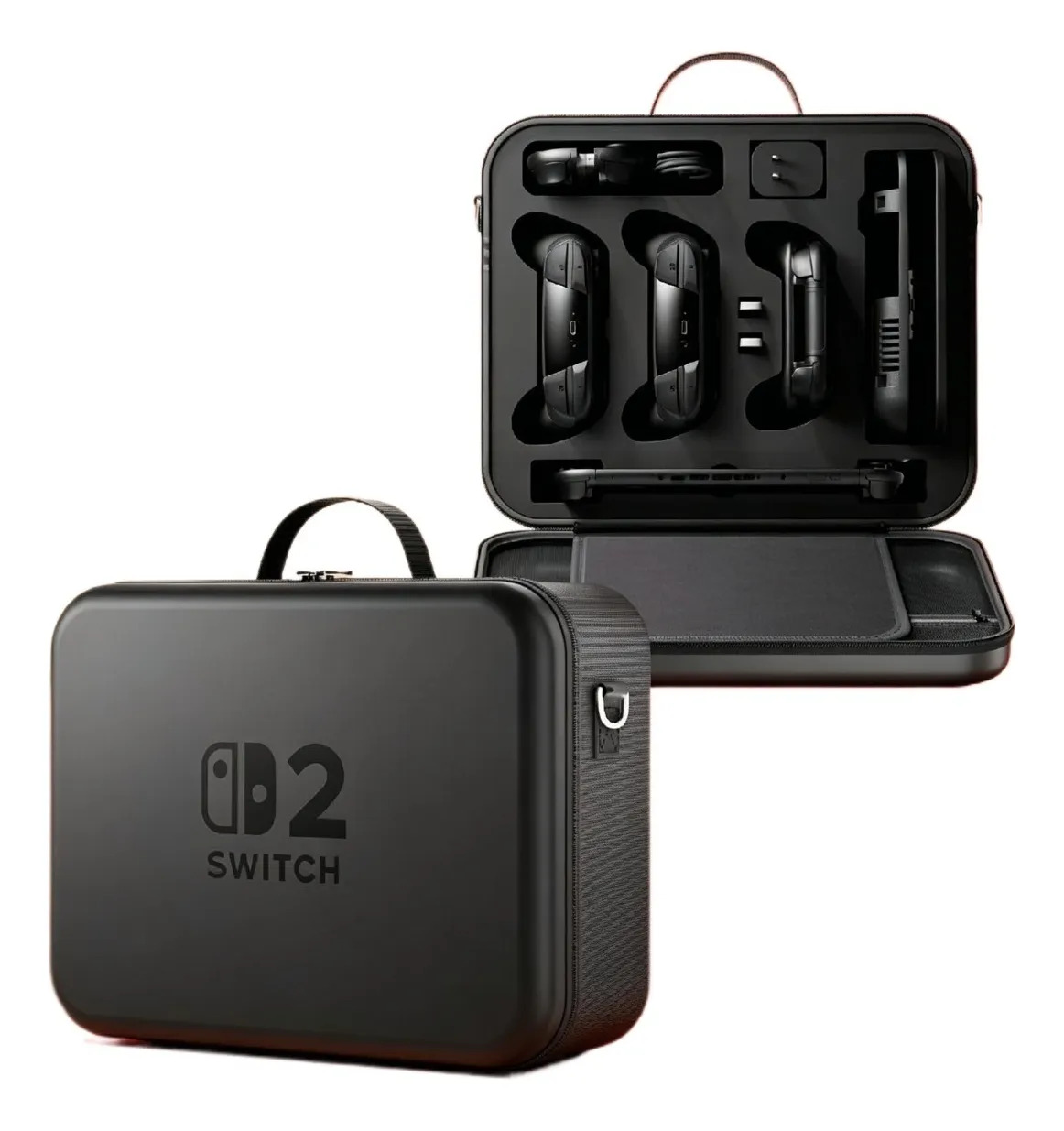 Caso @switch 2 Estojo Grande À Prova D'água 18 Jogos - Imagem 3