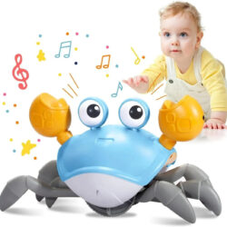Brinquedo Caranguejo Musical Interativo Para Bebê Red