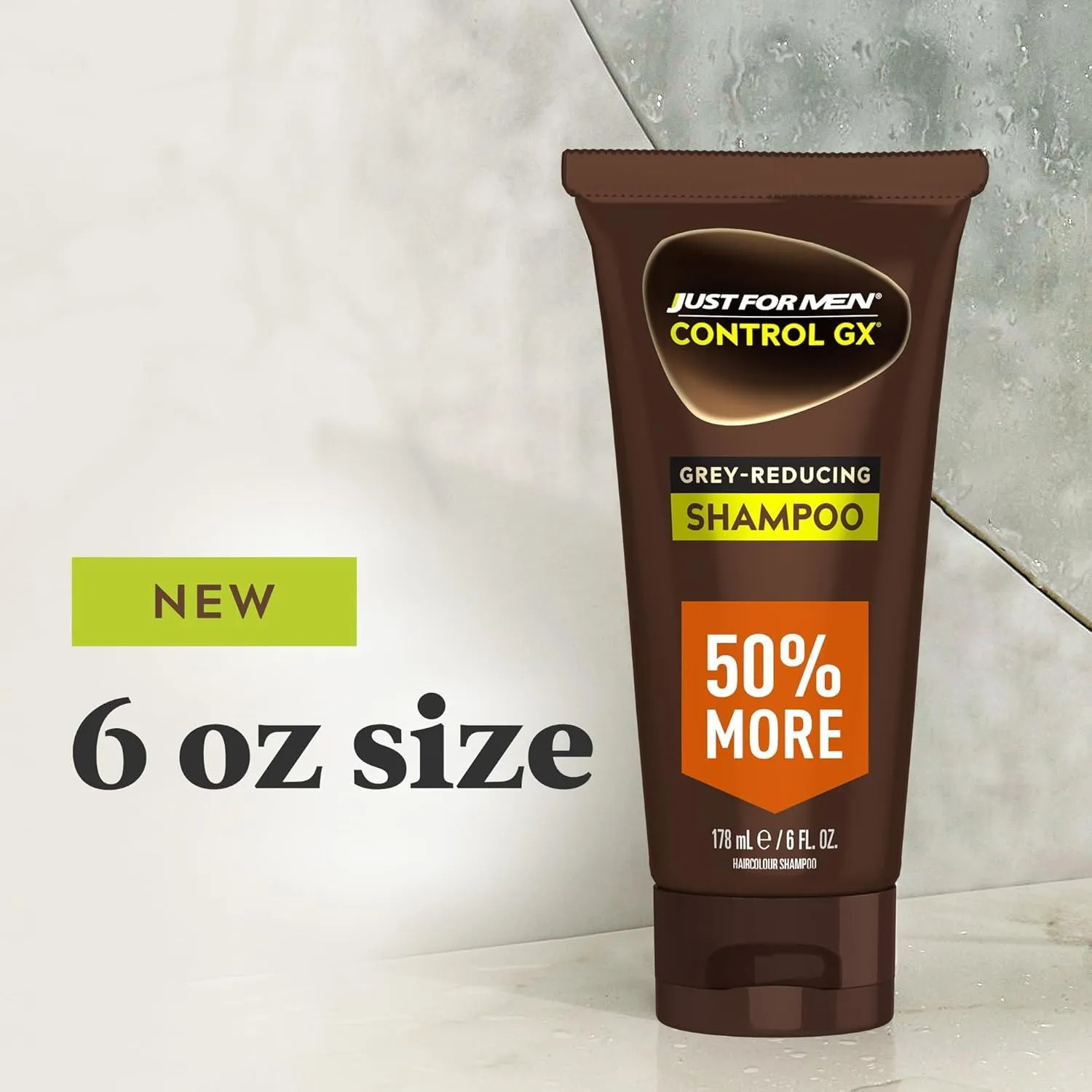 Shampoo Just For Men Control Gx Redutor De Grisalhos 178 Ml - Imagem 2