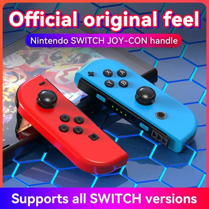 Controles Sem Fio Compatíveis Com Switch Vermelho - Imagem 2