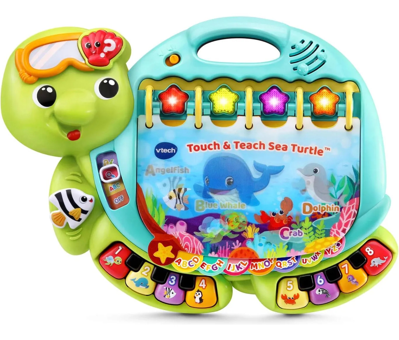 Livro Didático Interativo Vtech Touch And Teach Sea Turtle..