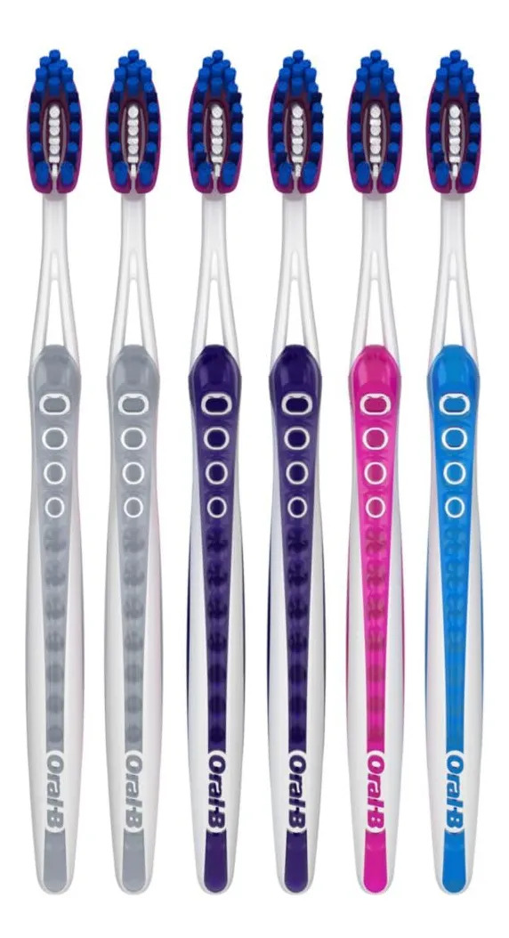 Escova De Dentes Oral-b 3d White Luxe Pro-flex 6 Unidades - Imagem 8