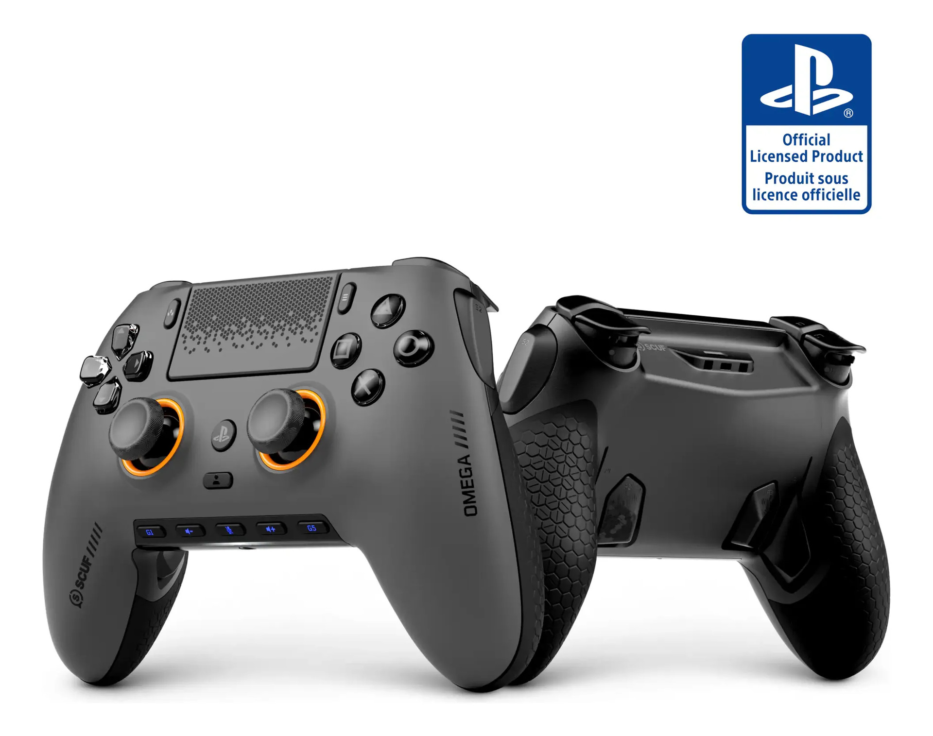 Scuf Omega Wireless Controller Ps5 Pc Steel Gray Steel Gray - Imagem 2