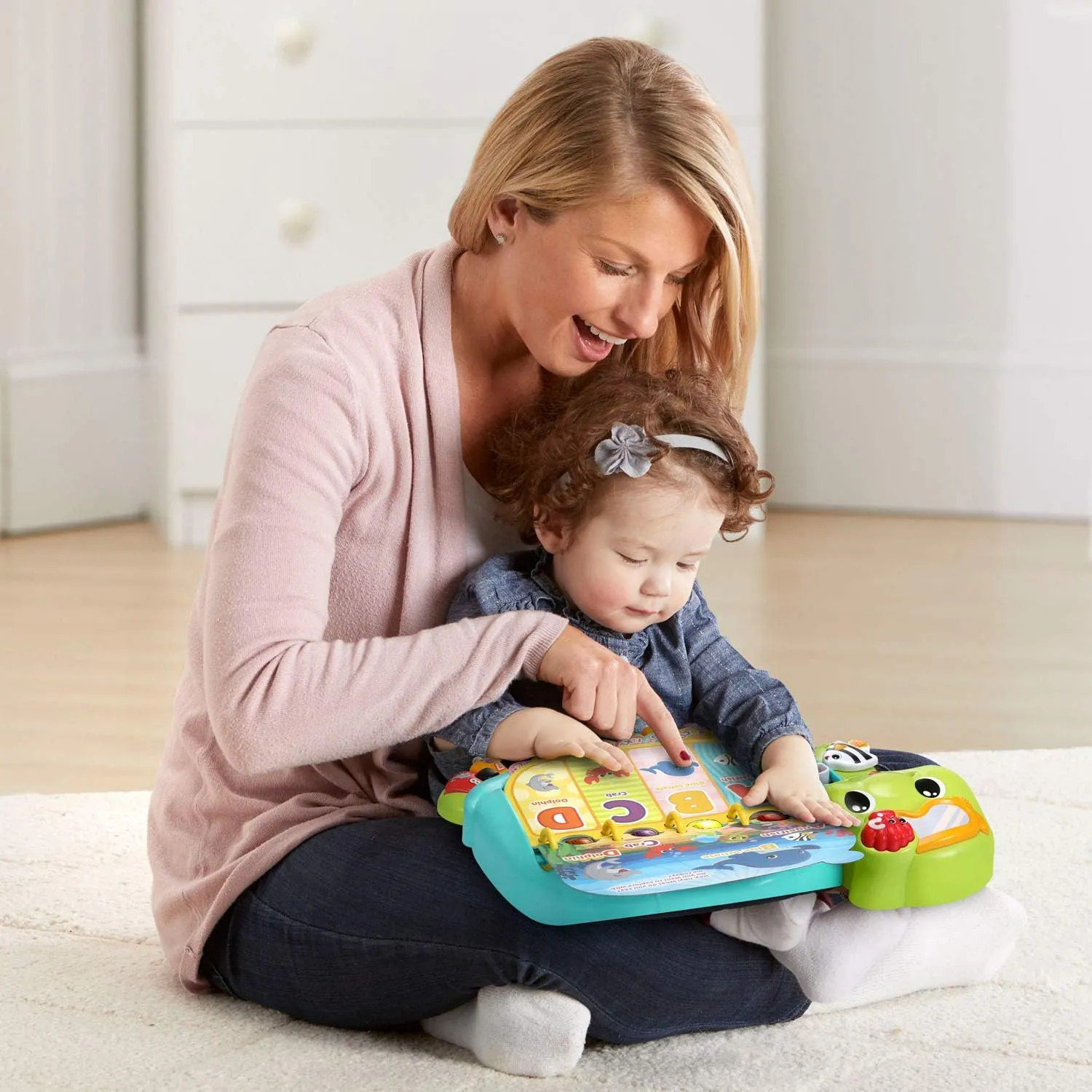 Livro Didático Interativo Vtech Touch And Teach Sea Turtle.. - Imagem 4