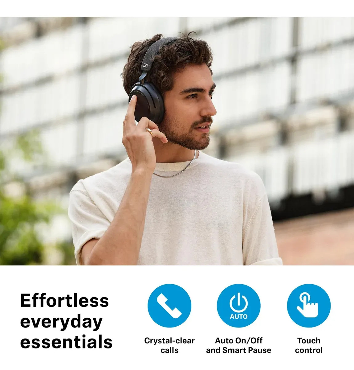 Fones De Ouvido Sem Fio Sennheiser Momentum 4 Bluetooth - Imagem 6
