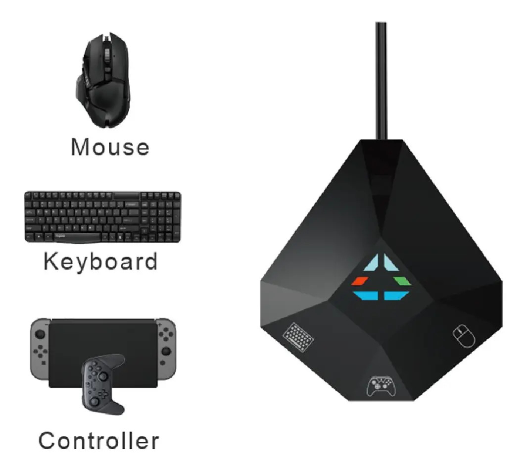 Adaptador De Teclado E Mouse Switch/ps4/ps3 - Imagem 2