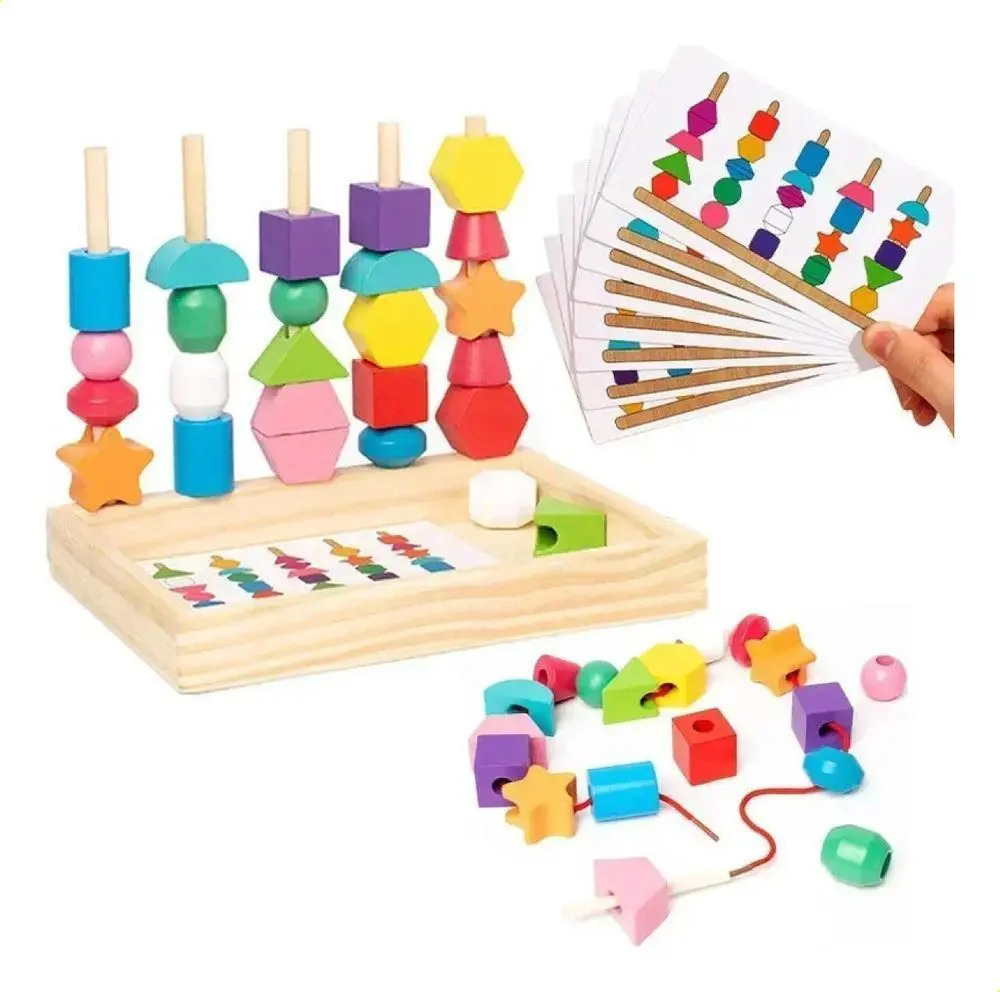 /// Brinquedo Educativo Zs E Empilhamento De Madeira /// - Imagem 8