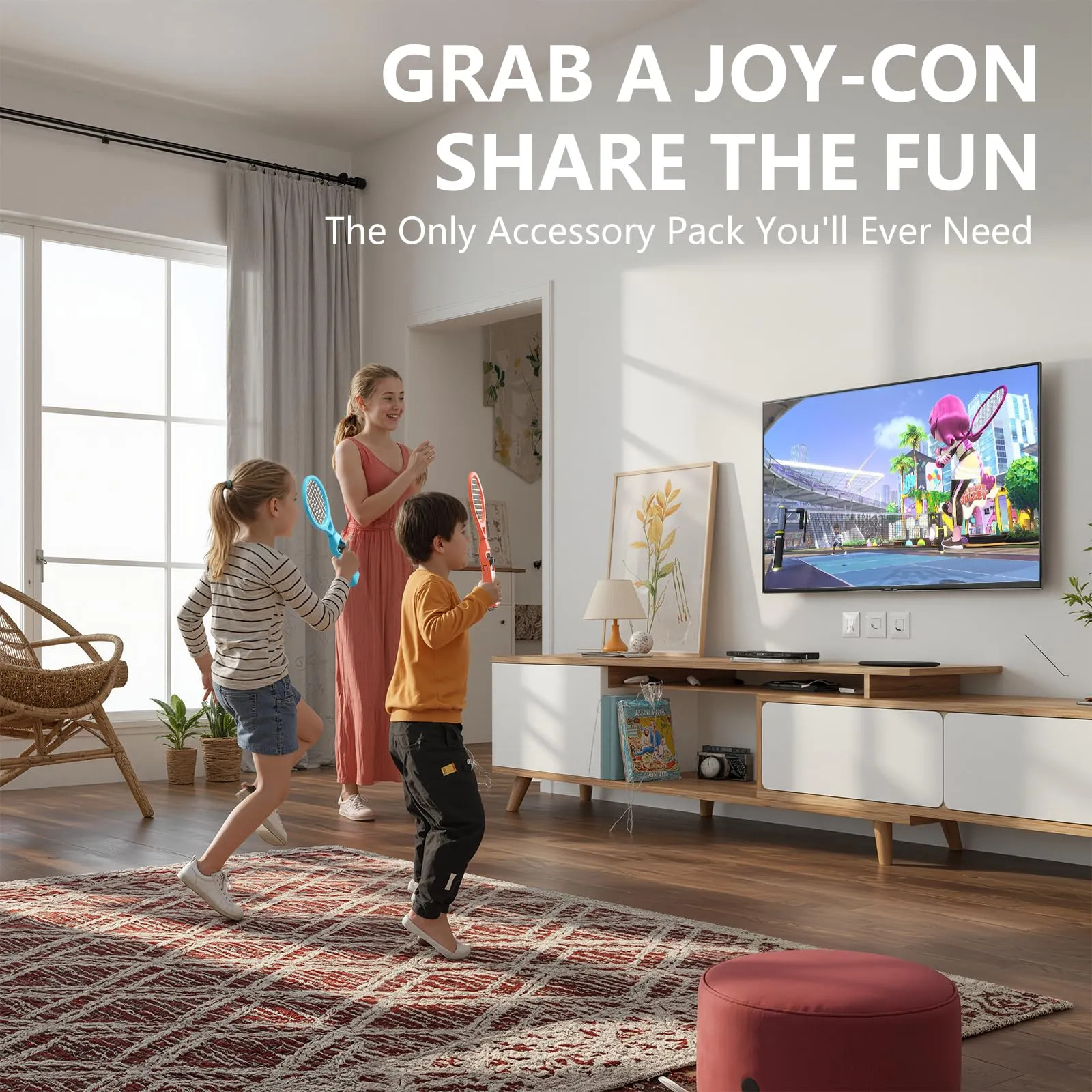 Kit 18 Em 1 Acessórios Esportes Para Joy Con Switch - Imagem 7