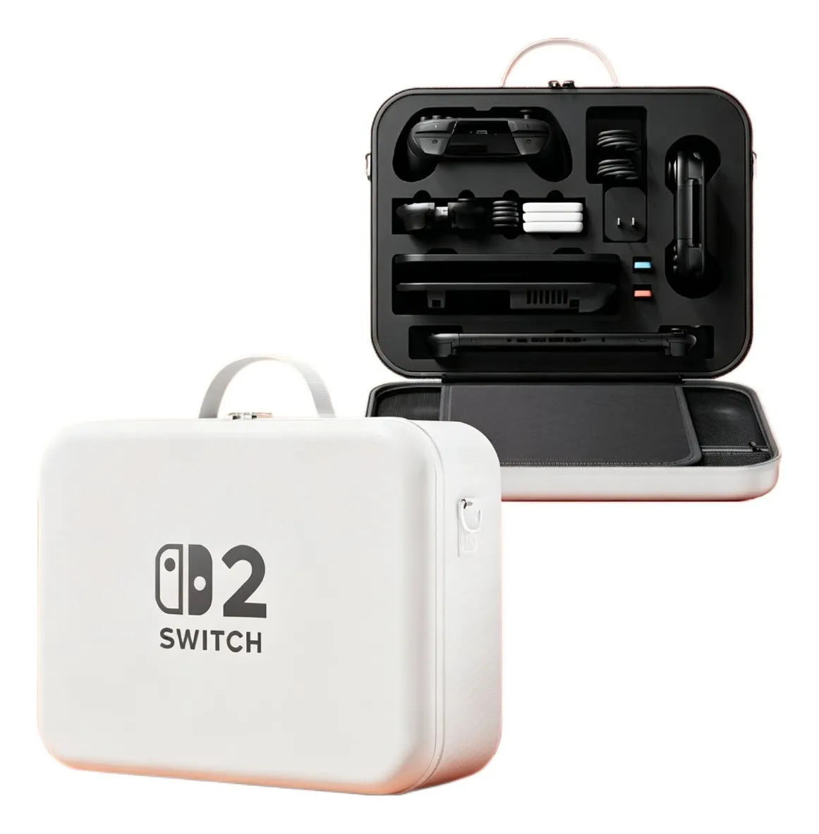 Caso @switch 2 Estojo Grande À Prova D'água 18 Jogos - Imagem 2