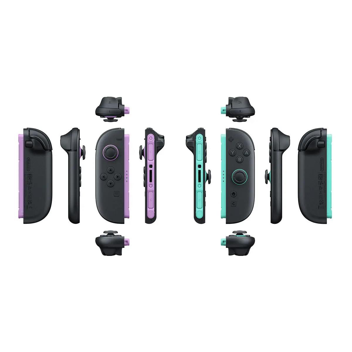 Joy-con 2 (l)/(r) Roxo claro/Verde claro - Nintendo Switch 2 - Imagem 6