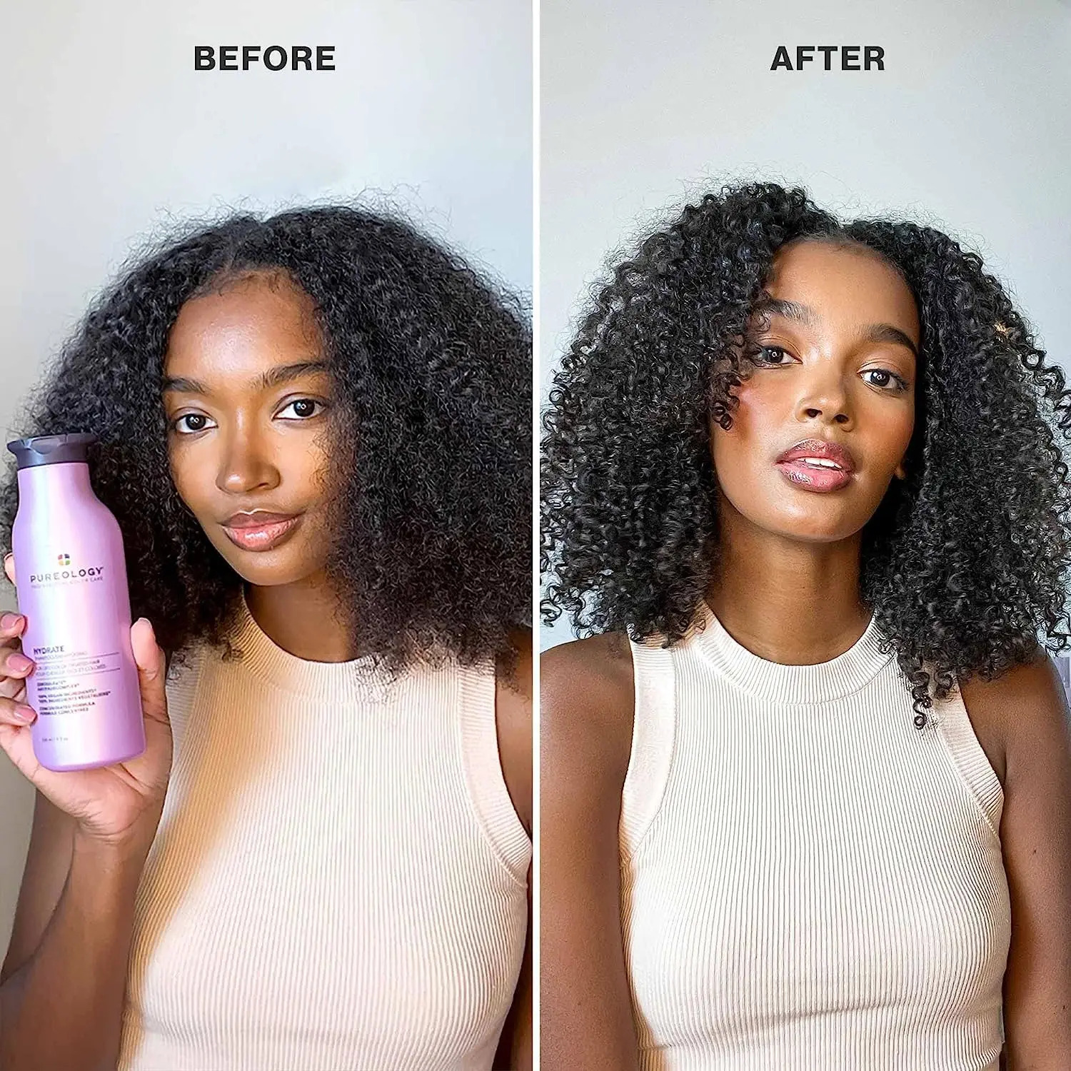 Shampoo Pureology Hydrate Hidratante 266ml Tratado Com Cor - Imagem 4