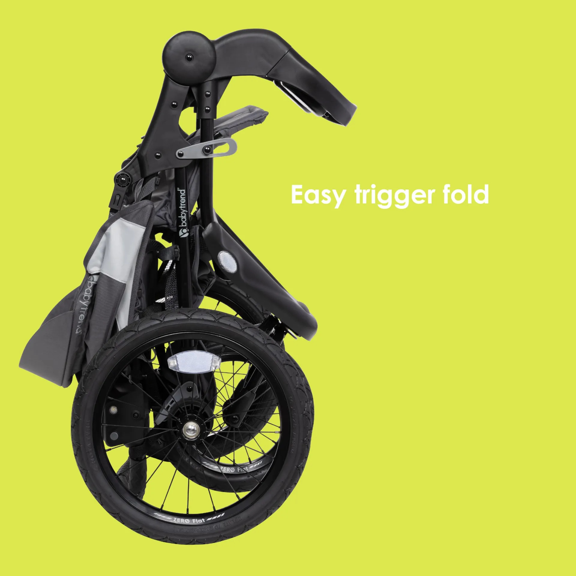 Baby Trend Expedition Jogger Com Luzes Led Cinza Traçado - Imagem 9