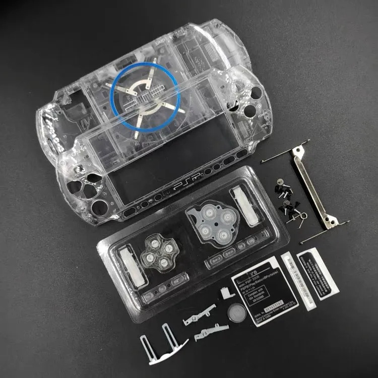 Capa Completa Com Kit De Botões Para Console Psp3000 - Imagem 18