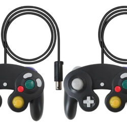 . Pacote Com 2 Controles Com Fio Para Gamecube Frhshb .w