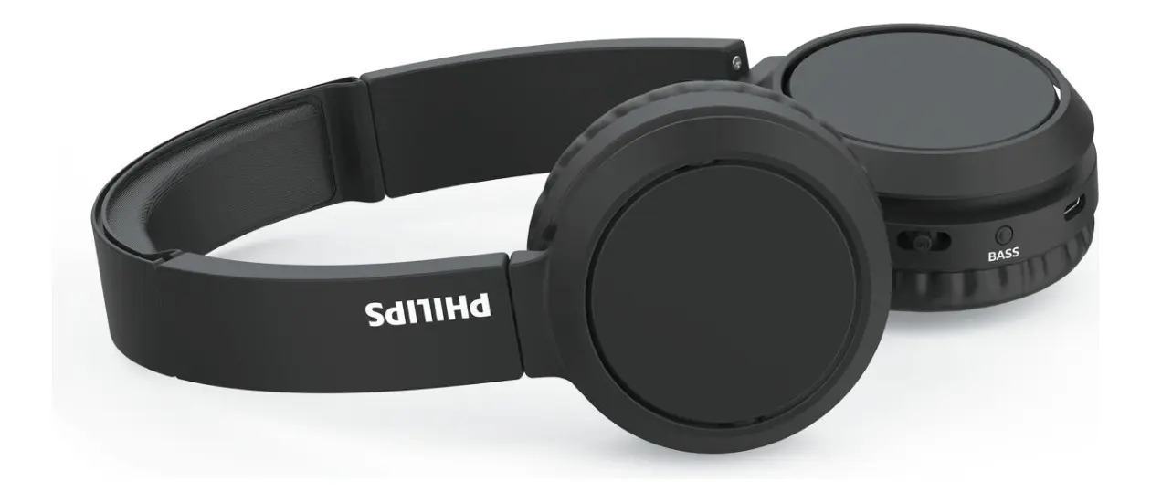 Fones de ouvido sem fio Philips Bass Tah4205 Preto - Imagem 4