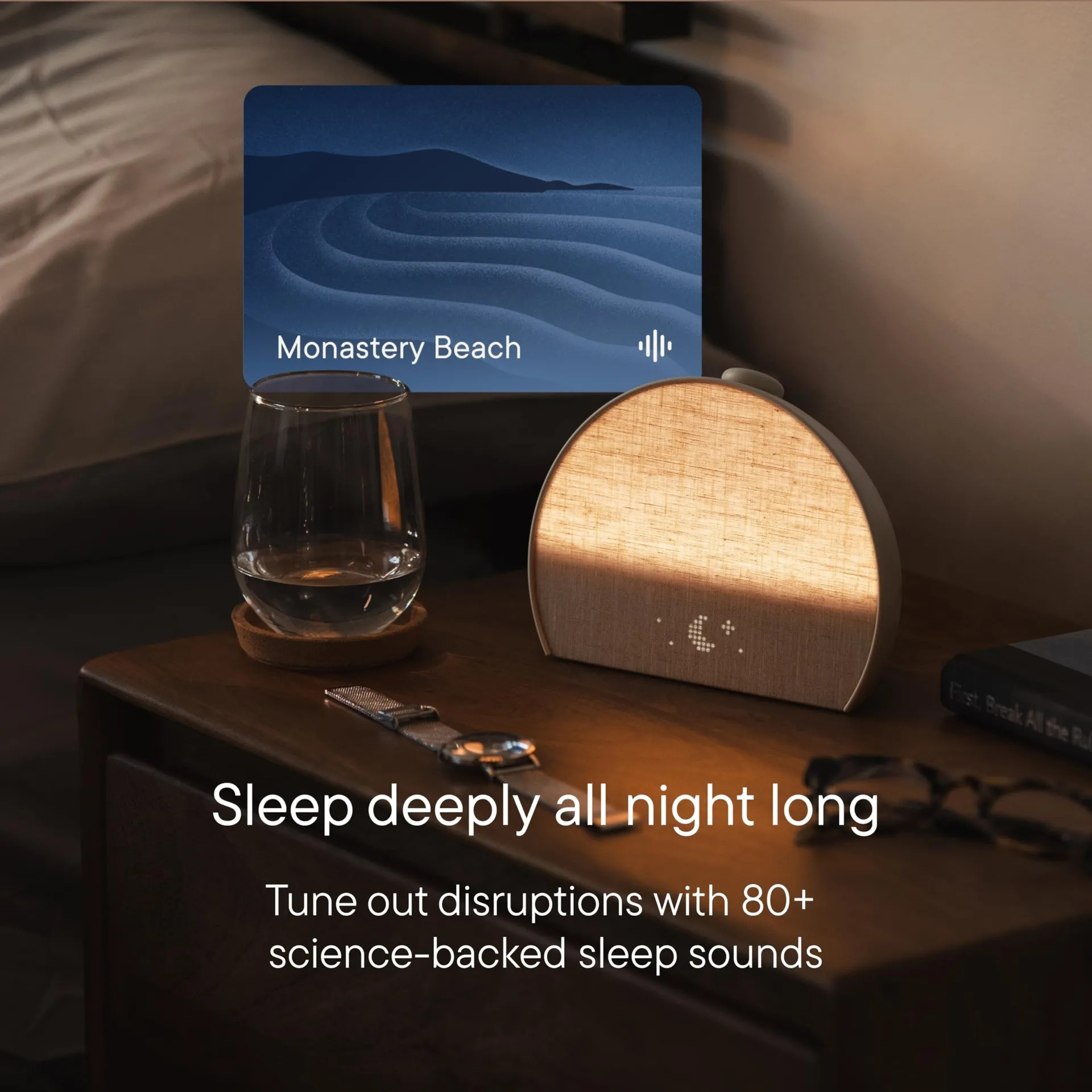 Máquina De Som De Despertador Hatch Restore 3 Para Dormir Chocolate 127v - Imagem 4