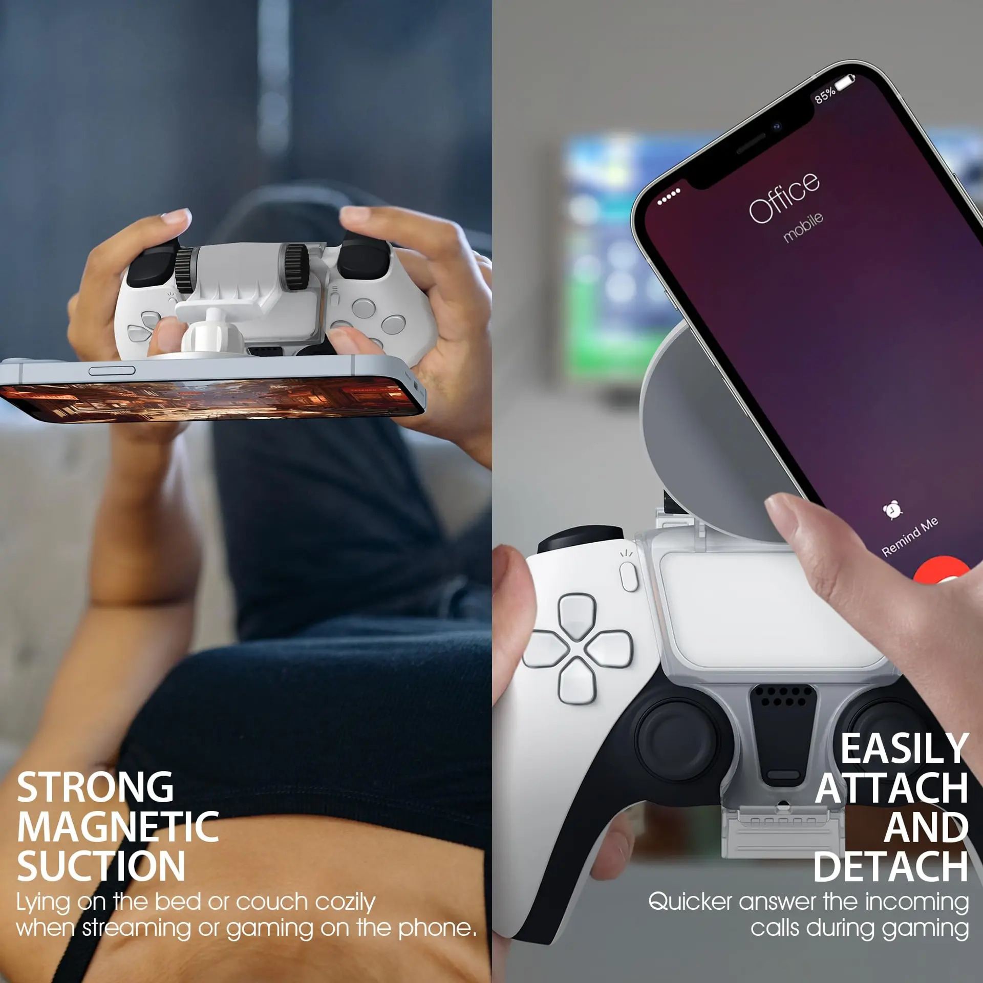 Magnetic Controller Phone Mount Clip For Ps5 Dualsense - Imagem 10