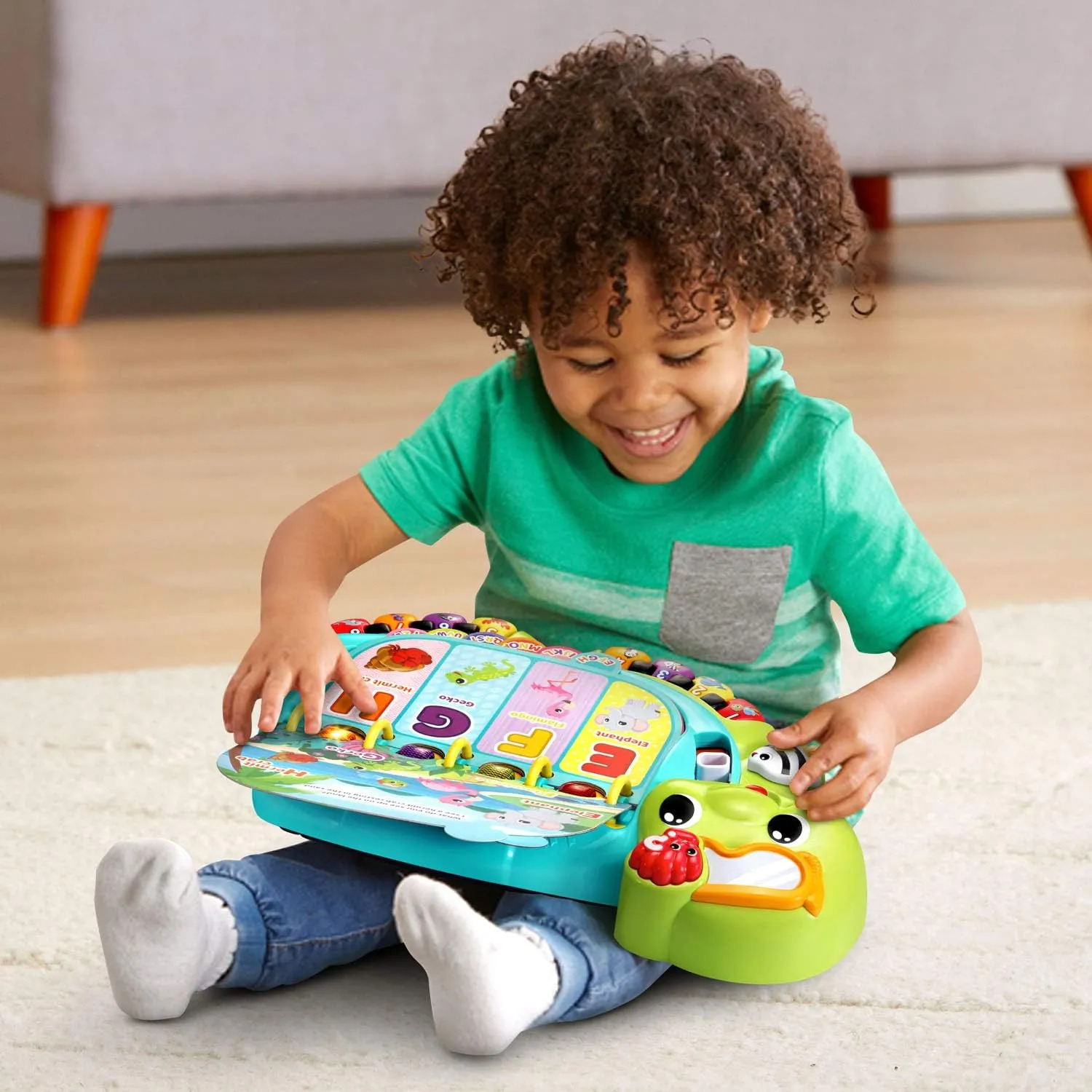 Livro Didático Interativo Vtech Touch And Teach Sea Turtle.. - Imagem 5