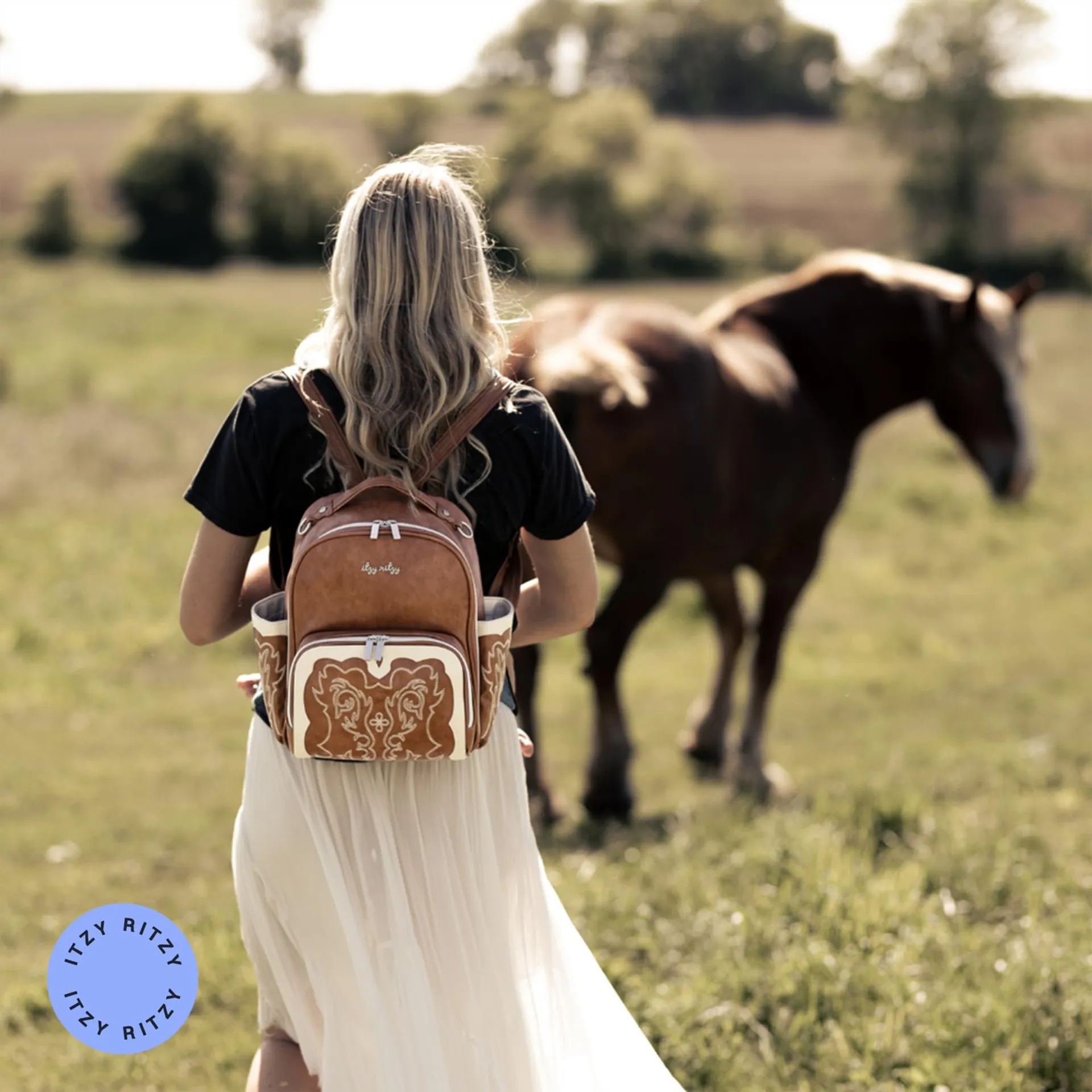 Mini Mochila De Fraldas Itzy Ritzy Design Chique Em Forma - Imagem 7