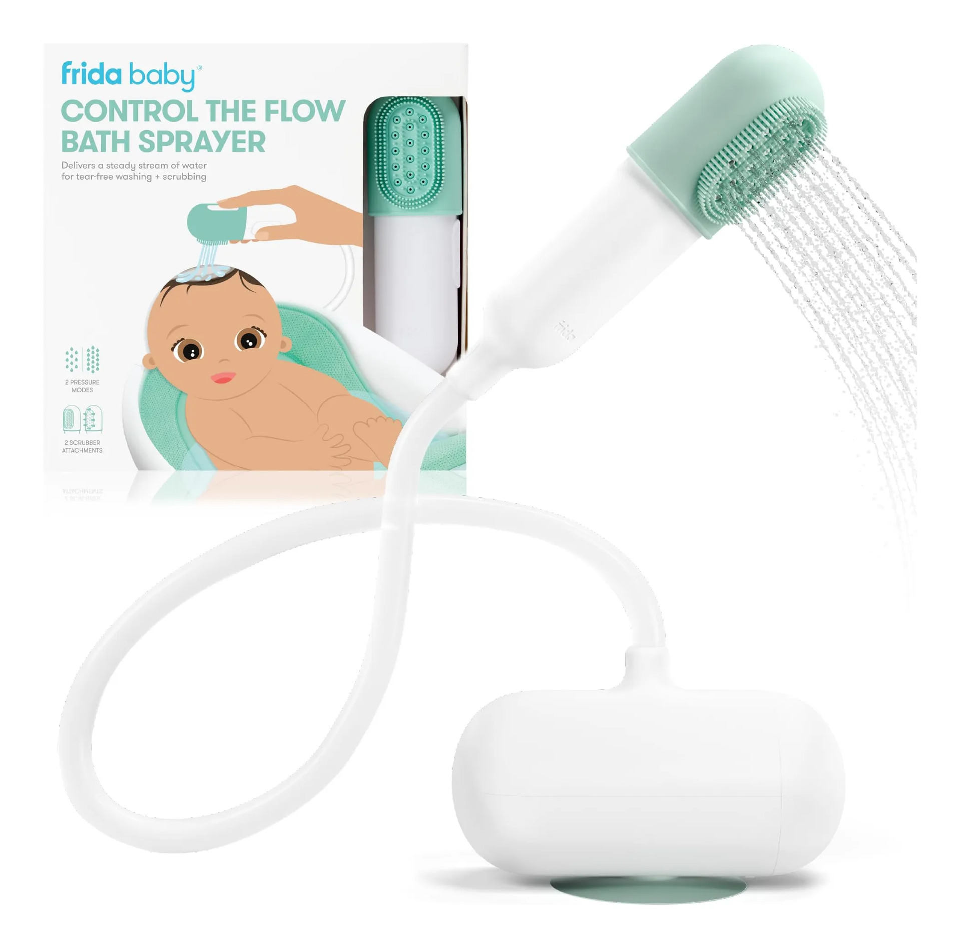 Acessório De Pulverizador De Banheira Frida Baby Control The