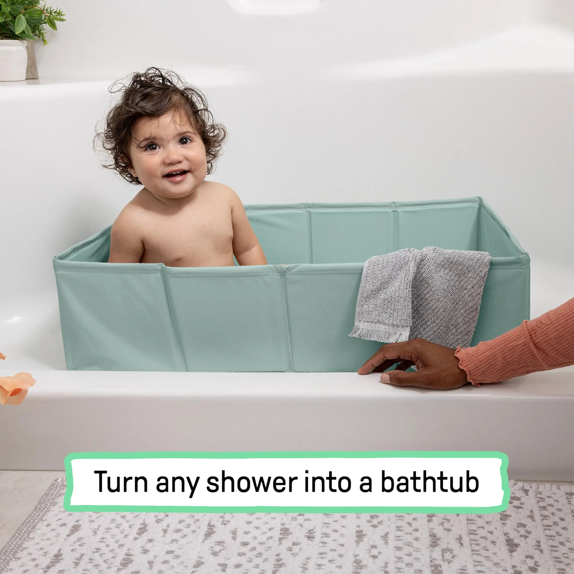 Banheira Dobrável Ingenuity Tuckaway Toddler - Banheira Port - Imagem 9