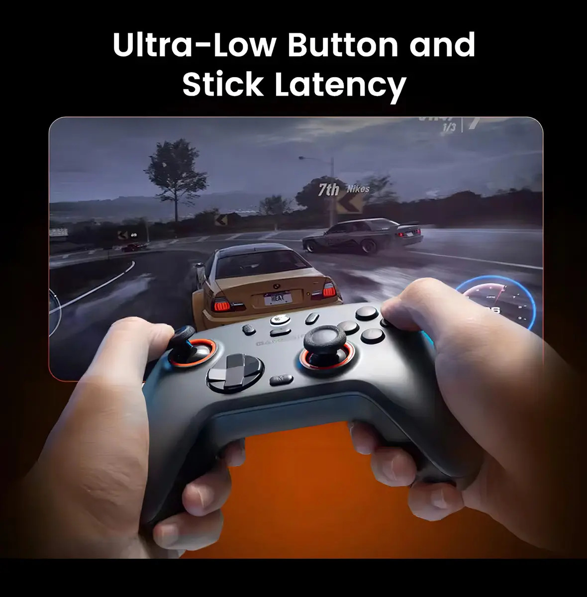 Controlador de jogos sem fio Gamesir Nova 2 Lite - preto - Imagem 4