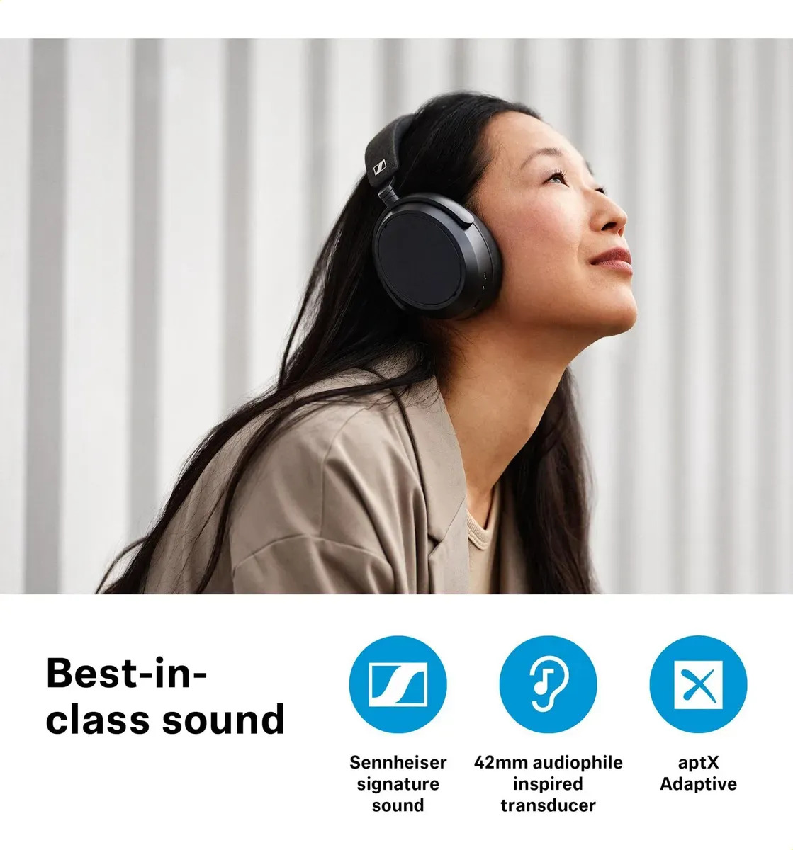 Fones De Ouvido Sem Fio Sennheiser Momentum 4 Bluetooth - Imagem 2