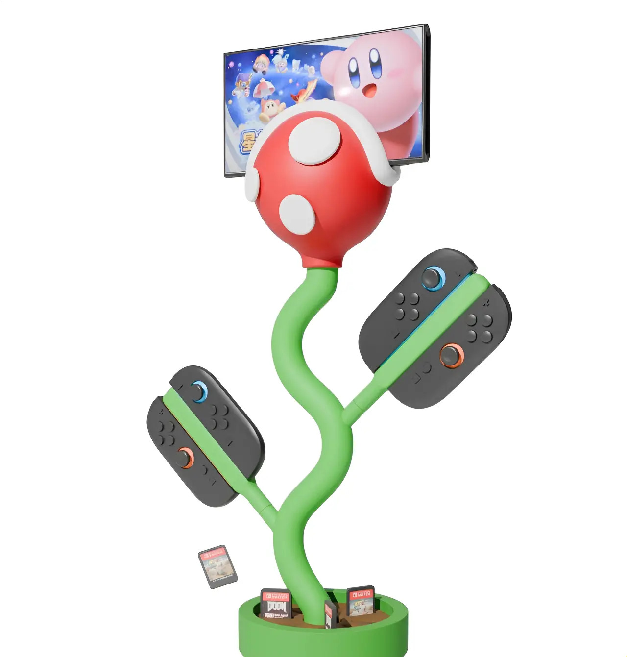 Charging Stand For Ns2 Piranha Plant Shape Projection